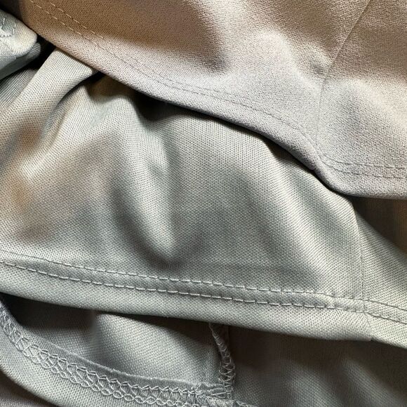 NWOT City Triangle Women’s Teens Blue Mini Dress Lace Up Back Ruffle Accent - XS - Picture 5 of 5